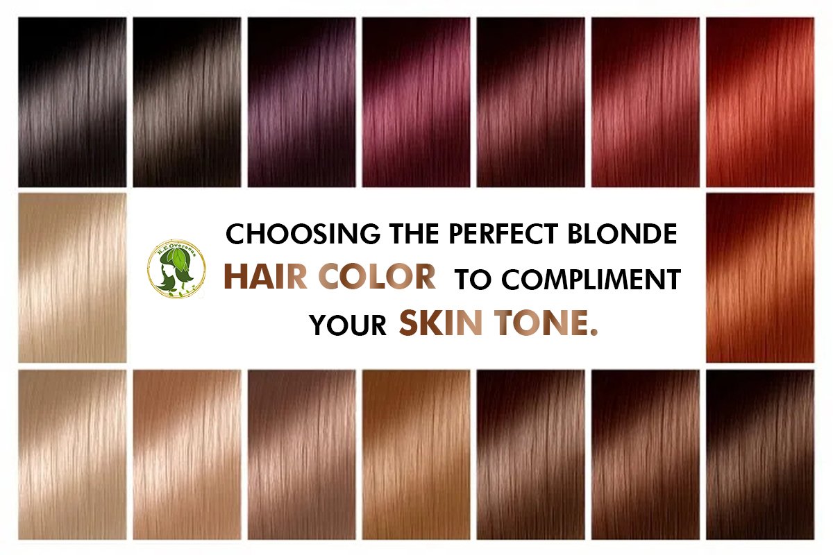 The Best Hair Color Chart with All Shades of Blonde, Brown, Red & Black