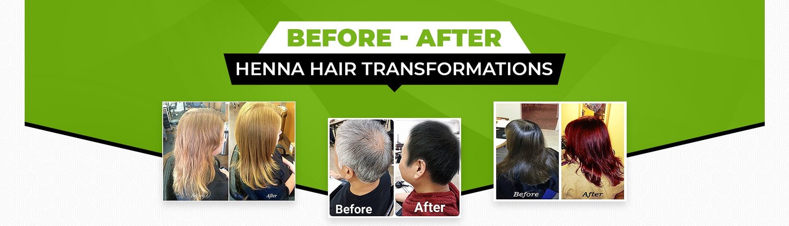 Henna Hair Transformation Before After
