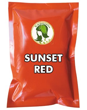 Sunset Red Hair Color