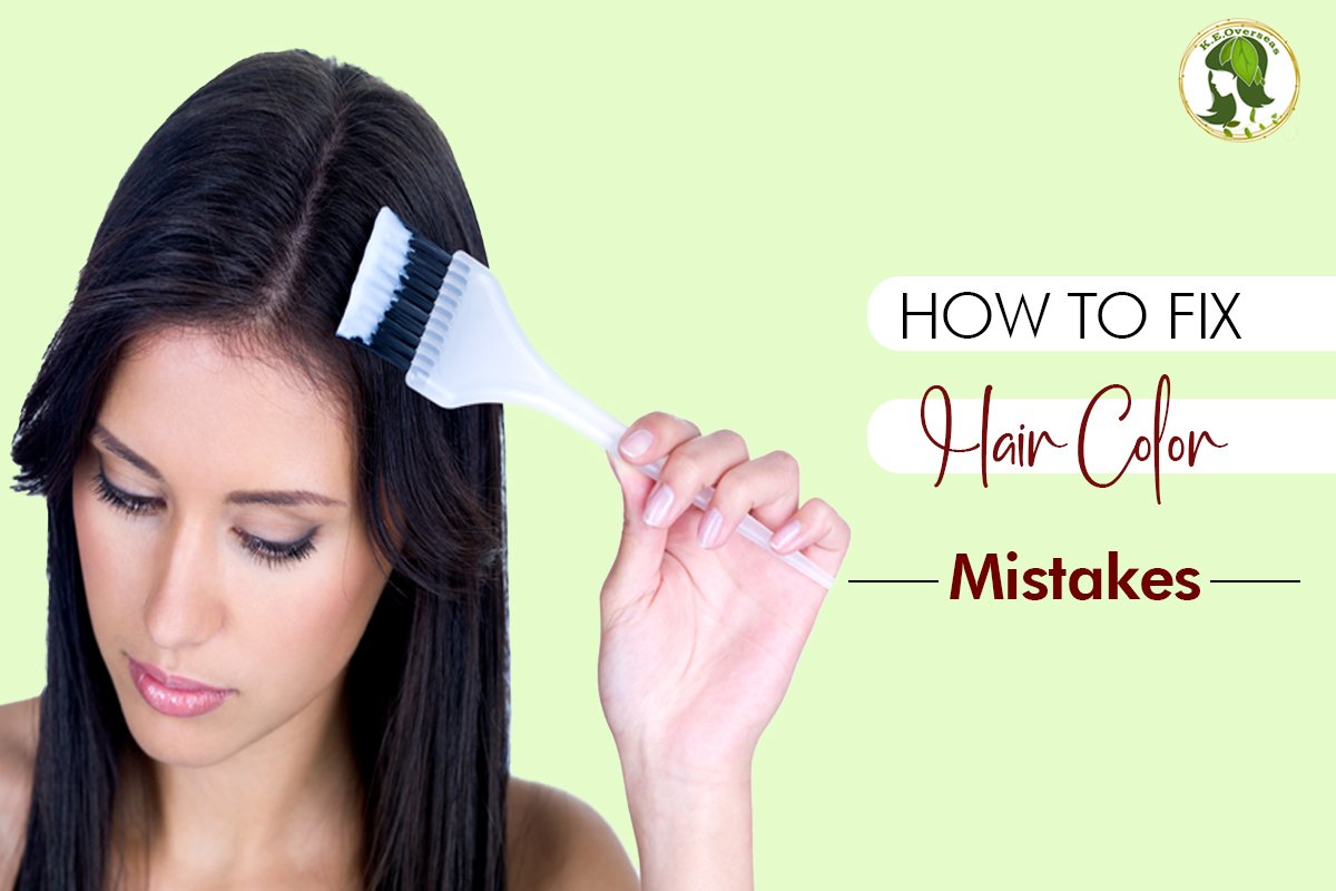 A Guide on How to Fix Hair Color Mistakes