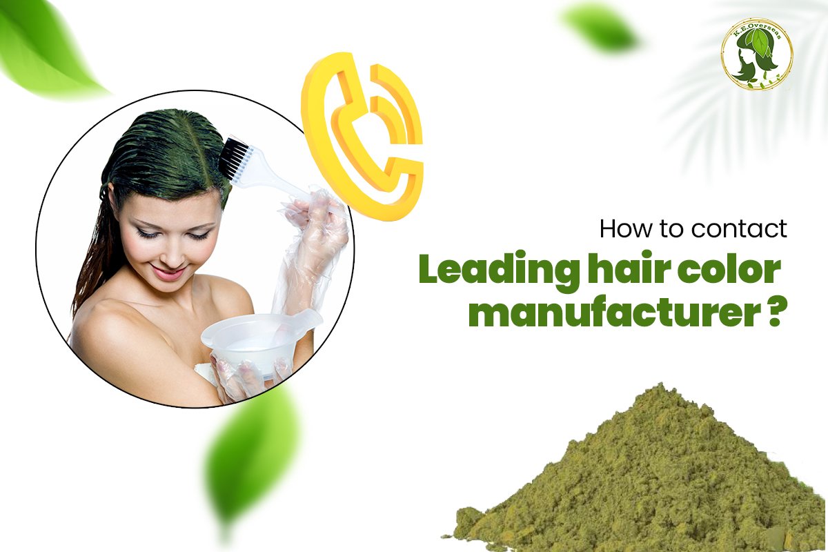 Natural hair color manufacturer