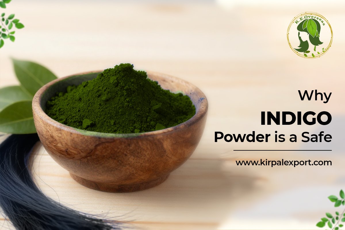 Indigo powder For hair coloring