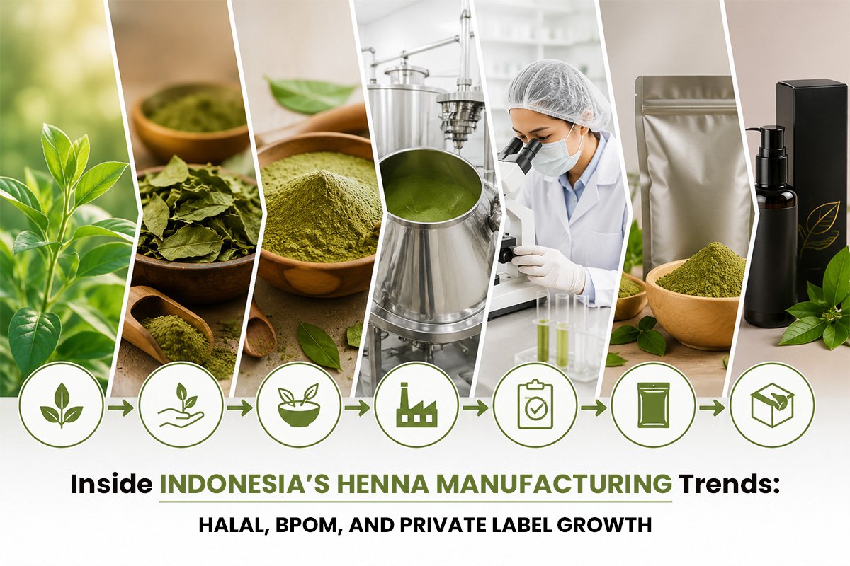 henna powder manufacturers trends in indonesia.