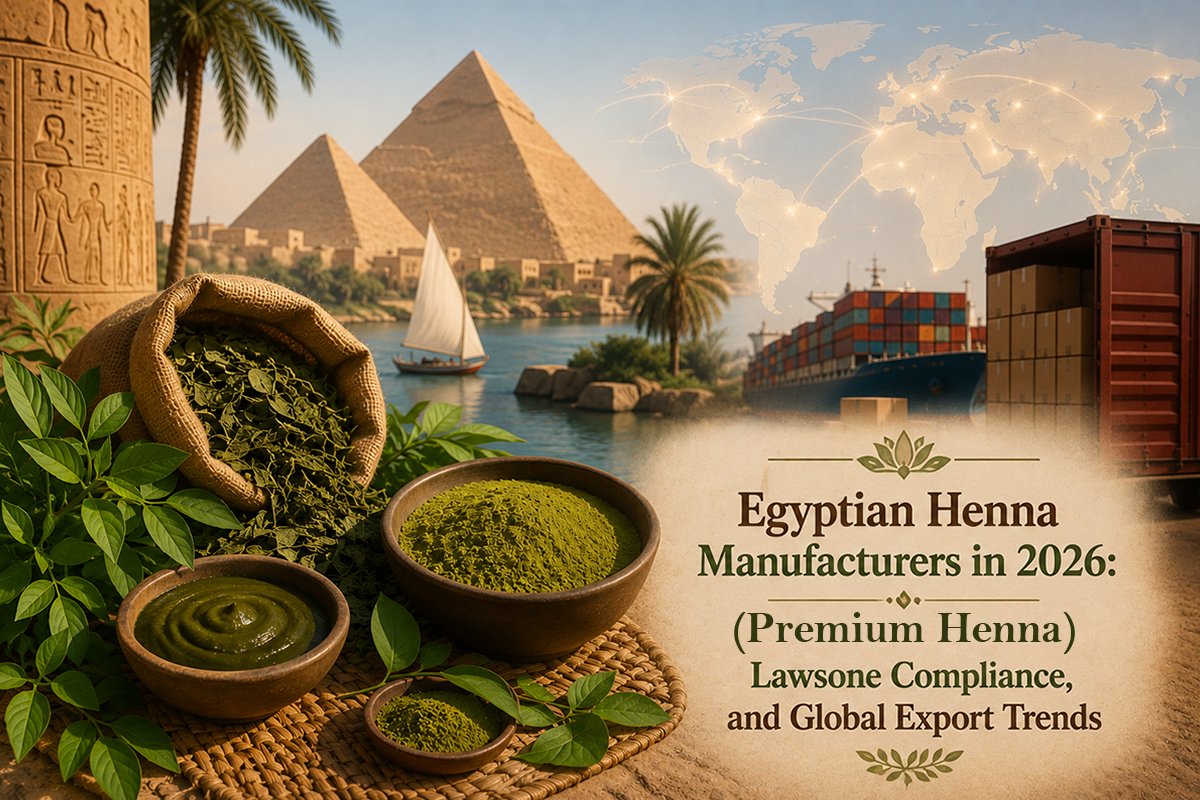 henna manufacturers 2026 in egypt