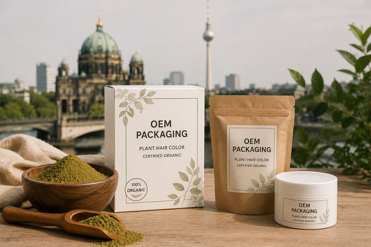 germany swtiching to cerified organic plant based hair color.