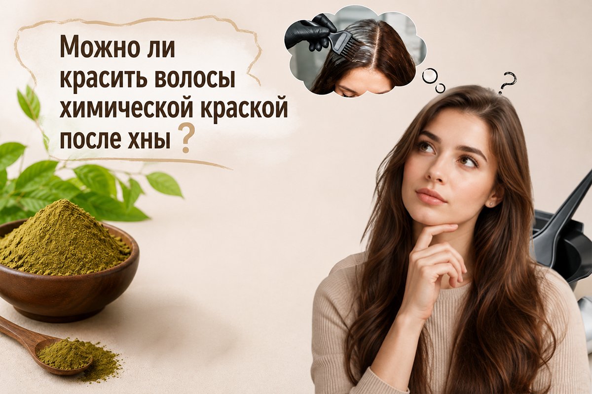 Можно ли красить волосы химической краской после хны?