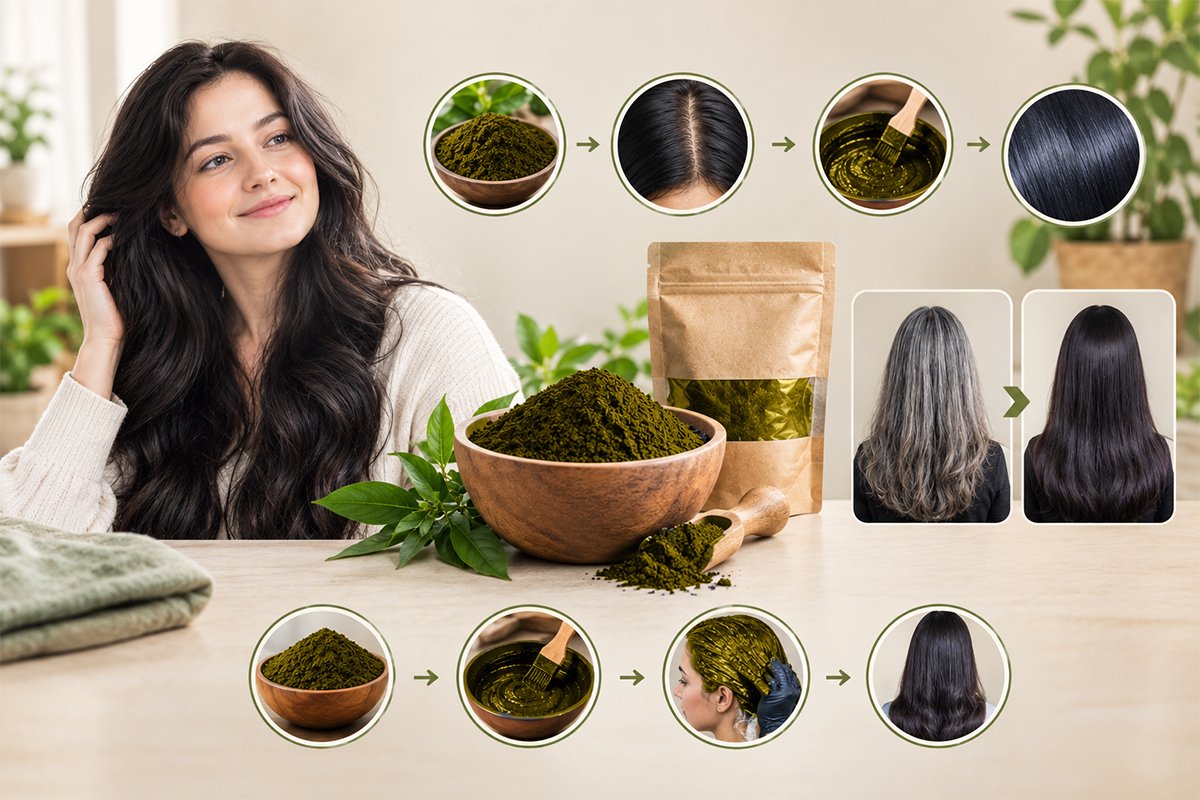 for grey hair is indigo powder good!